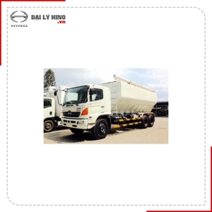 XE BỒN CHỞ THỨC ĂN CHĂN NUÔI 13.4 TẤN HINO FL8JT7A