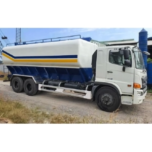 XE BỒN CHỞ THỨC ĂN CHĂN NUÔI 14 TẤN HINO FL8JT7A