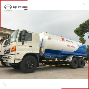 XE BỒN CHỞ XĂNG DẦU 12 KHỐI HINO FG8JJ7A