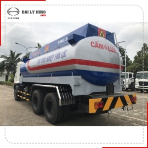 XE BỒN CHỞ XĂNG DẦU 13.44 KHỐI HINO FM8JN7A