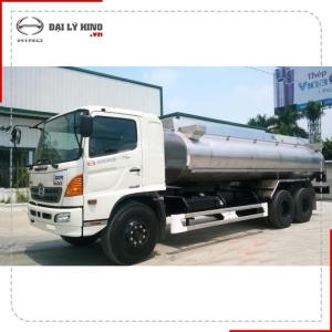 XE BỒN CHỞ XĂNG DẦU 19.5 KHỐI HINO FL8JT7A