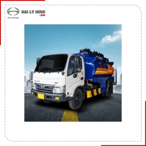 XE BỒN CHỞ XĂNG DẦU 8 KHỐI HINO FC9JETC