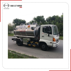 XE BỒN CHỞ XĂNG DẦU 8 KHỐI HINO FC9JETC