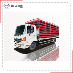 XE CHỞ GIA CẦM 5.5 TẤN HINO FC9JLTC - 5 TẦNG