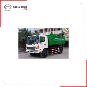 XE CHỞ RÁC THÙNG RỜI (HOOKLIFT) 21 KHỐI HINO FM8JN7A
