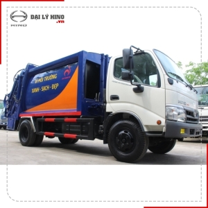 XE ÉP RÁC 15 KHỐI HINO FG8JJ7A - NÂNG CẶP