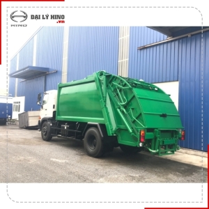 XE ÉP RÁC 15 KHỐI HINO FG8JJ7A - NÂNG CẶP