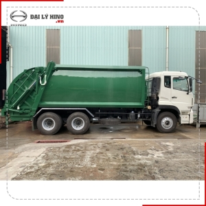 XE ÉP RÁC 7 KHỐI HINO XZU342 - MÁNG XÚC