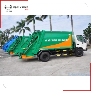 XE ÉP RÁC 9.3 KHỐI HINO FC9JETC - NÂNG CẶP