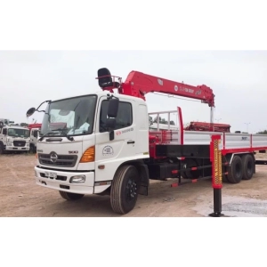 XE TẢI CẨU 10.7 TẤN HINO FL8JW7A GẮN CẨU UNIC URV804