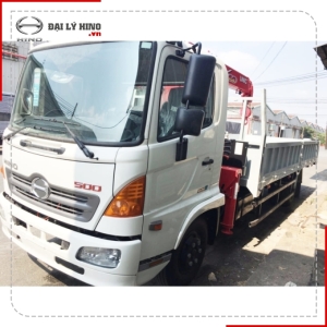 XE TẢI CẨU 5.2 TẤN HINO FC9JLTC GẮN CẨU UNIC URV344