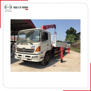 XE TẢI CẨU 5.2 TẤN HINO FC9JLTC GẮN CẨU XẾP SANY PALFINGER SPK8500A