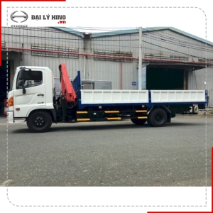 XE TẢI CẨU 5.2 TẤN HINO FC9JLTC GẮN CẨU XẾP SANY PALFINGER SPK8500A