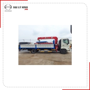 XE TẢI CẨU 5.2 TẤN HINO FC9JLTC GẮN CẨU XẾP SANY PALFINGER SPK8500A