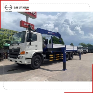 XE TẢI CẨU 5.25 TẤN HINO FC9JLTC GẮN CẨU UNIC URV344