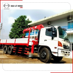 XE TẢI CẨU 6.9 TẤN HINO FG8JT7A GẮN CẨU XẾP SANY PALFINGER SPK10000A