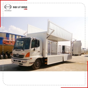 XE TẢI THÙNG KÍN CÁNH DƠI 7.4 TẤN HINO FG8JT7A
