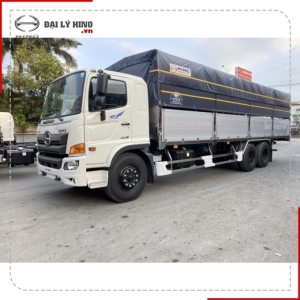 XE TẢI THÙNG MUI BẠT 14.9 TẤN HINO FL8JW7A