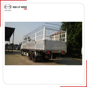 XE TẢI THÙNG MUI BẠT 6.4 TẤN HINO FC9JNTC