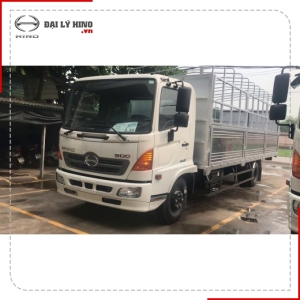 XE TẢI THÙNG MUI BẠT 6.4 TẤN HINO FC9JNTC