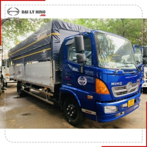 XE TẢI THÙNG MUI BẠT 6.5 TẤN HINO FC9JLTC