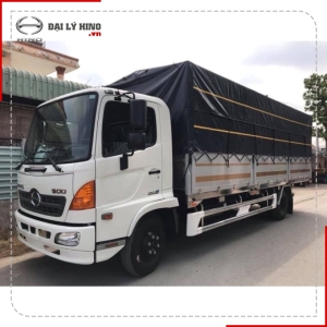 XE TẢI THÙNG MUI BẠT 6.8 TẤN HINO FC9JJTC