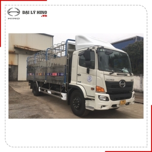 XE TẢI THÙNG MUI BẠT 7.9 TẤN HINO FG8JP7A - BỬNG NÂNG