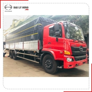 XE TẢI THÙNG MUI BẠT NHÔM 14.95 TẤN HINO FL8JW7A