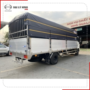 XE TẢI THÙNG MUI BẠT NHÔM 6.5 TẤN HINO FC9JLTC