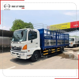 XE TẢI THÙNG MUI BẠT NHÔM 6.5 TẤN HINO FC9JNTC